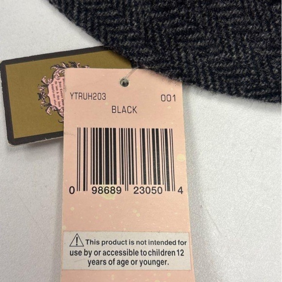 Juicy Couture Grey and Black Fedora NWT main image 9